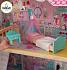 Трехэтажный дом для кукол Барби – Аннабель, с мебелью 17 элементов  - миниатюра №5